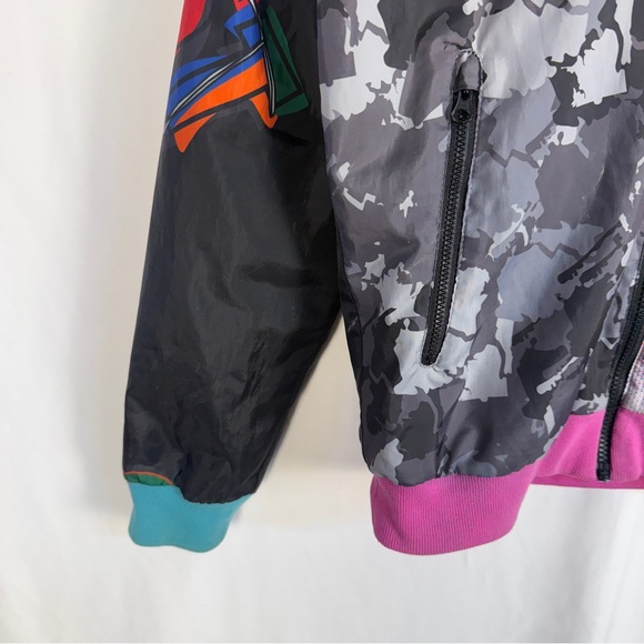 Nike Sportswear NYC What the Windbreaker Multicolor Jacket, RARE collectible Y2K - Picture 5 of 16